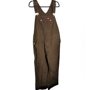 Dickies overalls- brown- size 36x32